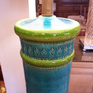 Blue & Green Bitossi Table Lamp